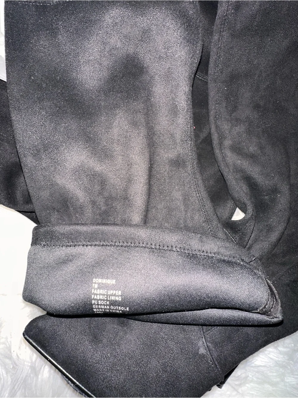 Steve Madden Black Over-the thigh Pointed-Toe Stiletto Boots
